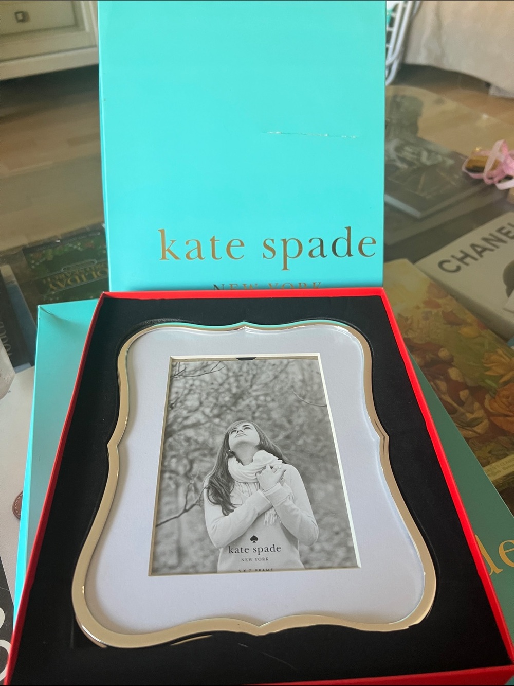 LENOX/ KATE SPADE SILVER PICTURE FRAME